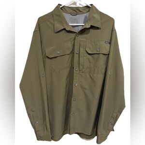 NWOT Mens Eddie Bauer Long Sleeve Button Down Outdoor Casual Lightweight Size XL